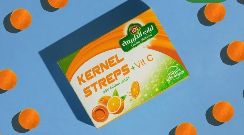 KERNEL STREPS + Vit C With oranges