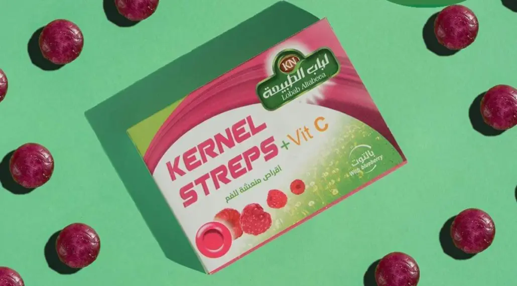 KERNEL STREPS + Vit C With berries