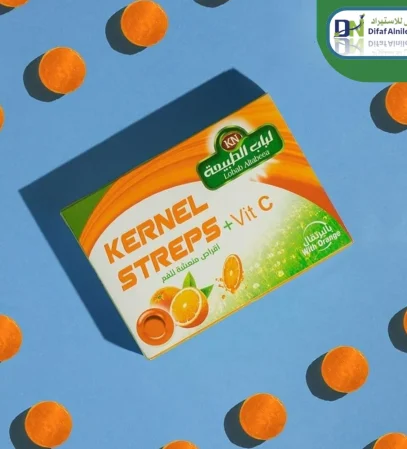 KERNEL STREPS + Vit C With oranges